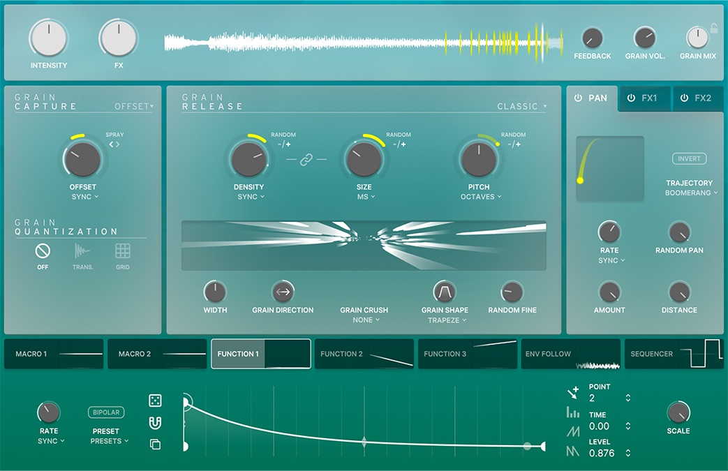 Arturia presenta Efx Fragments, un plugin de procesamiento granular